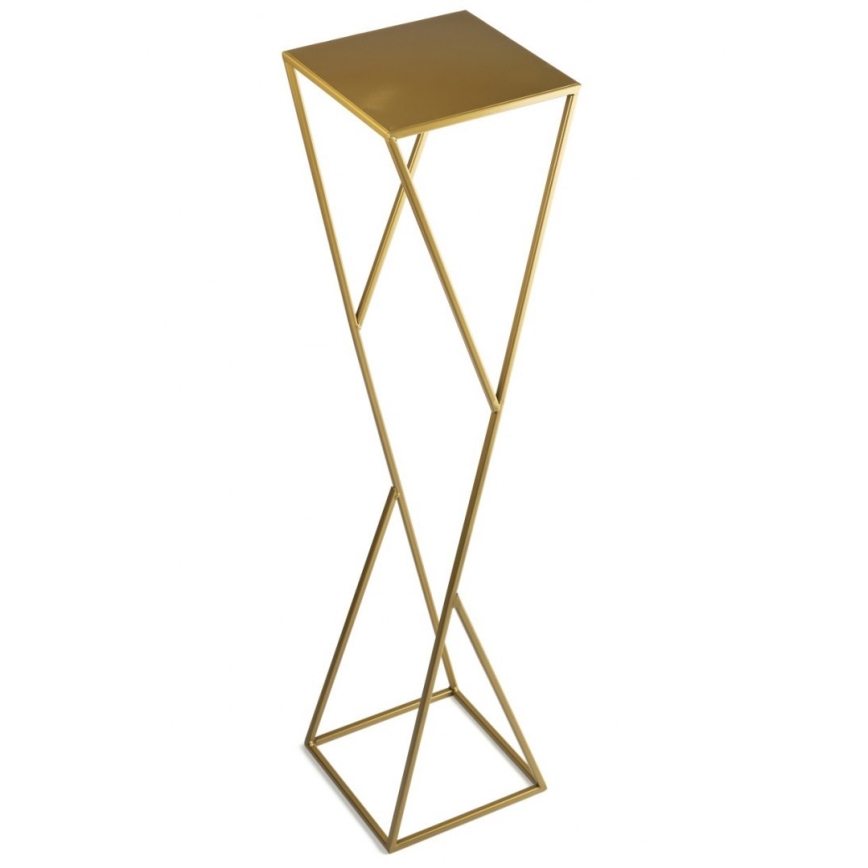 Стойка за цветя LOFT 100x23,5 см златист