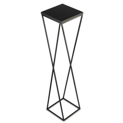 Стойка за цветя LOFT 100x24 см черен