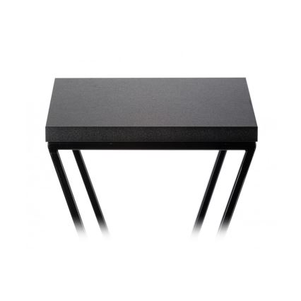 Стойка за цветя LOFT 100x24 см черен