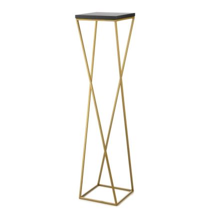 Стойка за цветя LOFT 100x24 см златист/черен