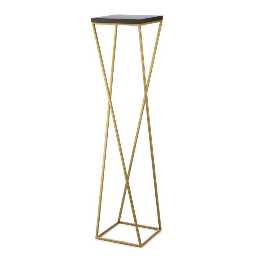 Стойка за цветя LOFT 100x24 см златист/черен