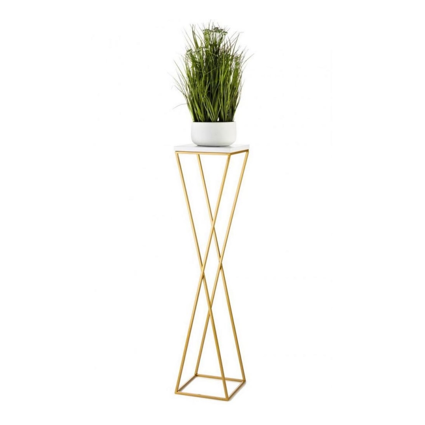 Стойка за цветя LOFT 100x24 см златист/черен