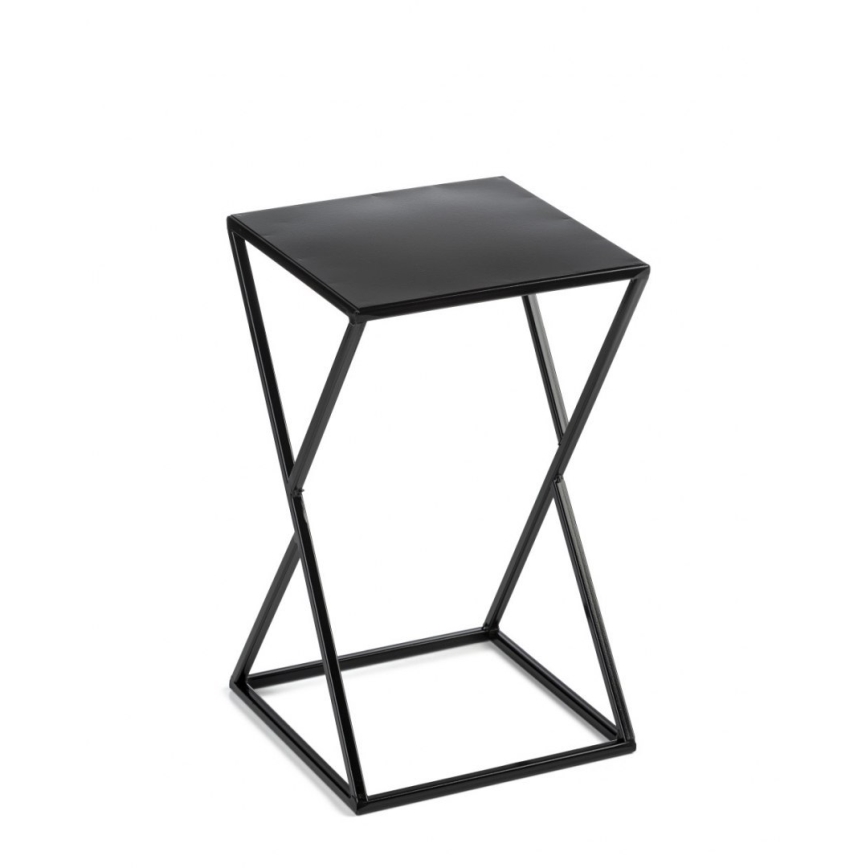 Стойка за цветя LOFT 40x23,5 см черен
