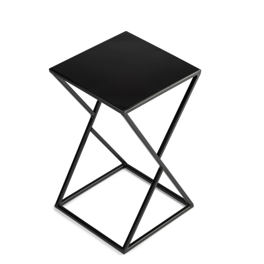 Стойка за цветя LOFT 40x23,5 см черен