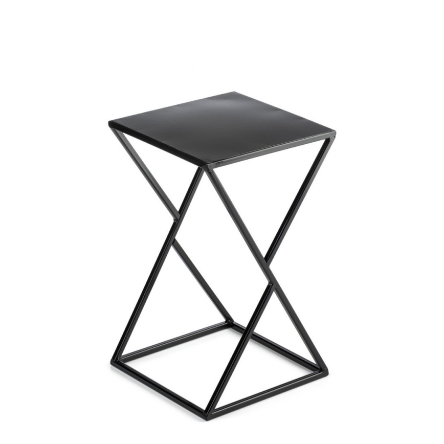 Стойка за цветя LOFT 40x23,5 см черен