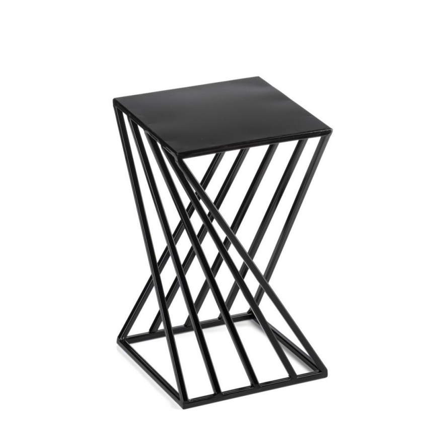 Стойка за цветя LOFT 40x23,5 см черна