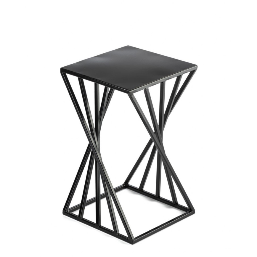 Стойка за цветя LOFT 40x23,5 см черна