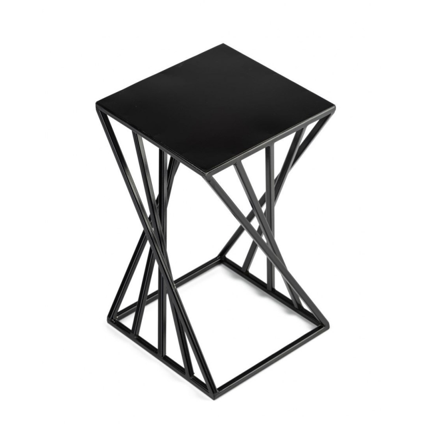 Стойка за цветя LOFT 40x23,5 см черна