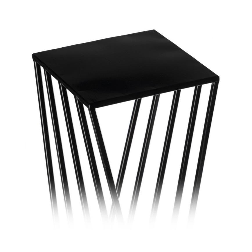 Стойка за цветя LOFT 40x23,5 см черна