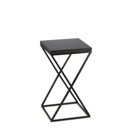 Стойка за цветя LOFT 40x24 см черен