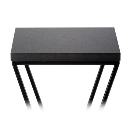 Стойка за цветя LOFT 40x24 см черен