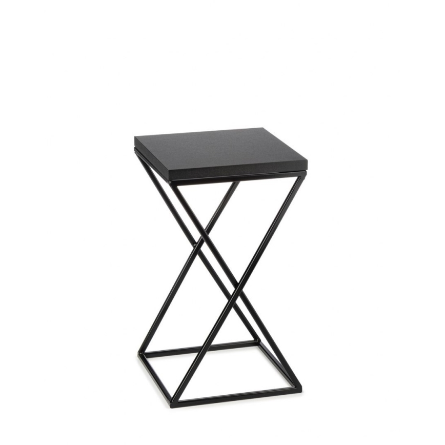 Стойка за цветя LOFT 40x24 см черен