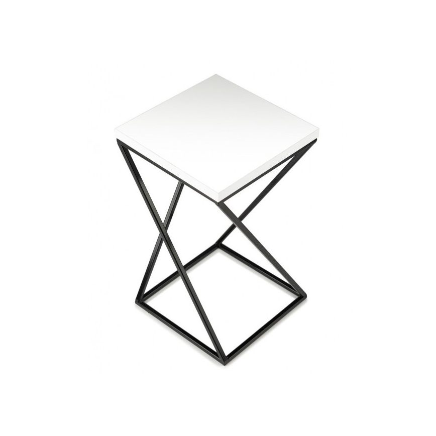 Стойка за цветя LOFT 40x24 см черна/бяла