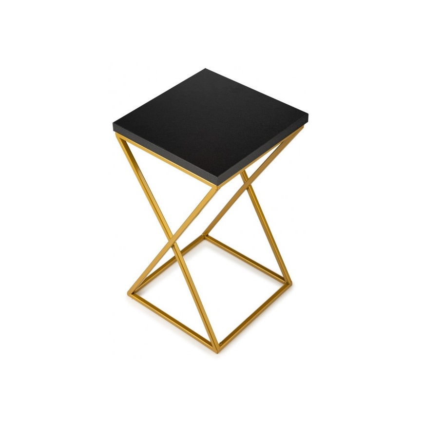 Стойка за цветя LOFT 40x24 см златист/черен