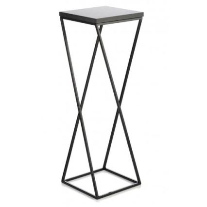 Стойка за цветя LOFT 70x24 см черен