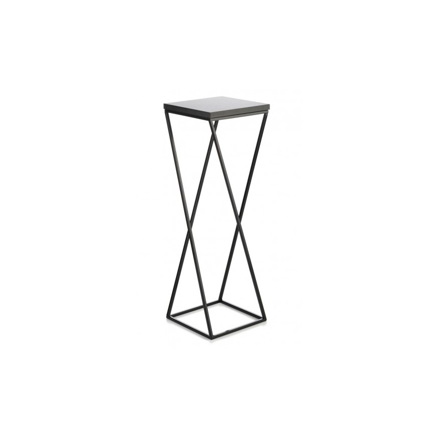 Стойка за цветя LOFT 70x24 см черен