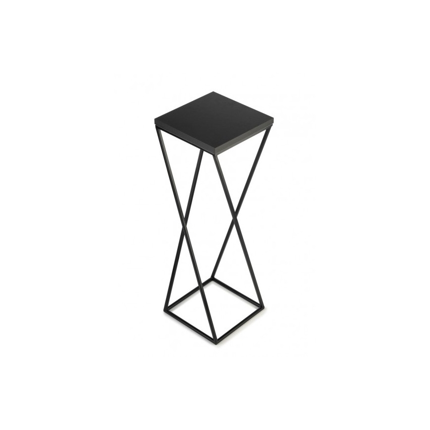 Стойка за цветя LOFT 70x24 см черен