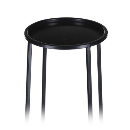 Стойка за цветя LOFT 70x24 см черен