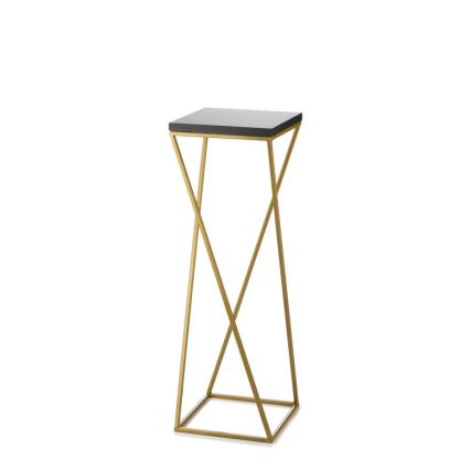 Стойка за цветя LOFT 70x24 см златист/черен