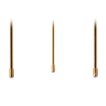 Стойка за цветя NILA 28x11 см черна/златиста