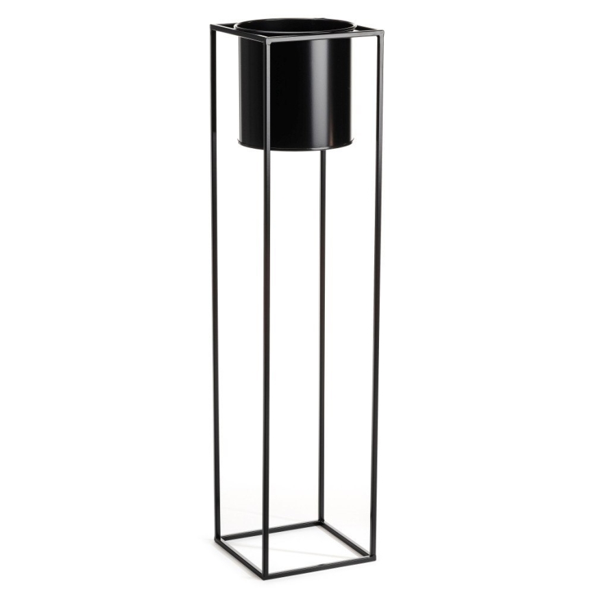 Стойка за цветя RING 100x23 см черен