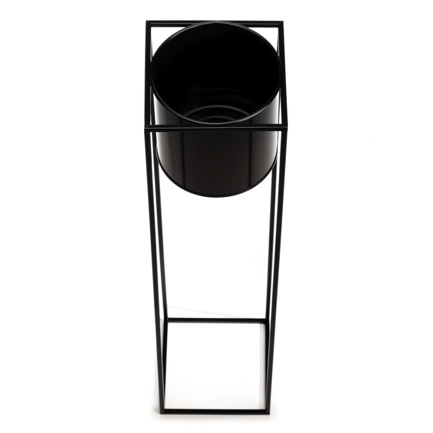 Стойка за цветя RING 100x23 см черен