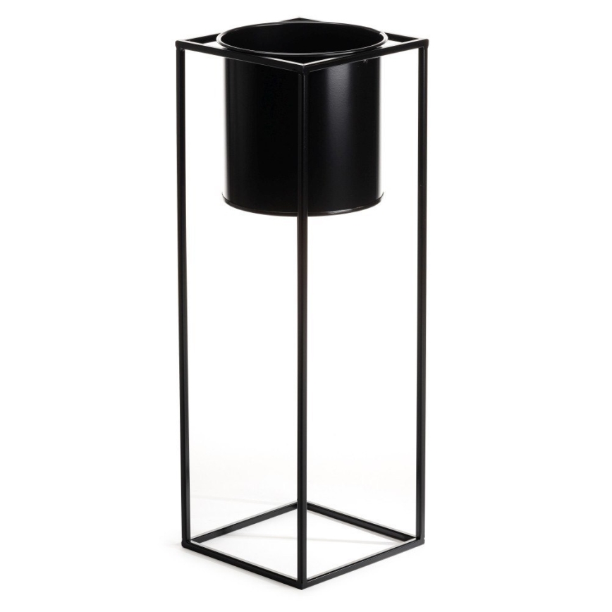 Стойка за цветя RING 70x23 см черна