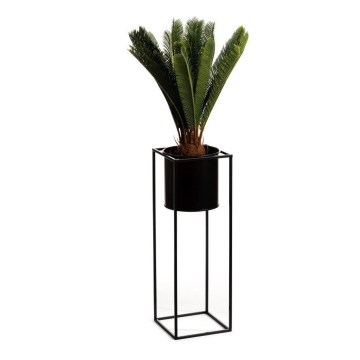 Стойка за цветя RING 70x23 см черна