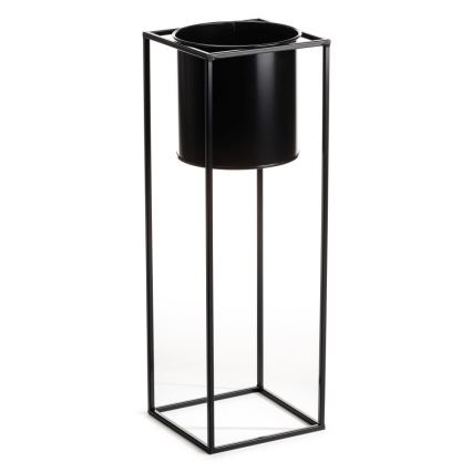 Стойка за цветя RING 70x23 см черна