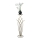 Стойка за цветя SWAN 100x22,5 см златист