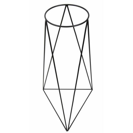 Стойка за саксии TRIANGL 90x50 см черен