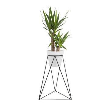 Стойка за саксия TRIANGL 40x45 см черен