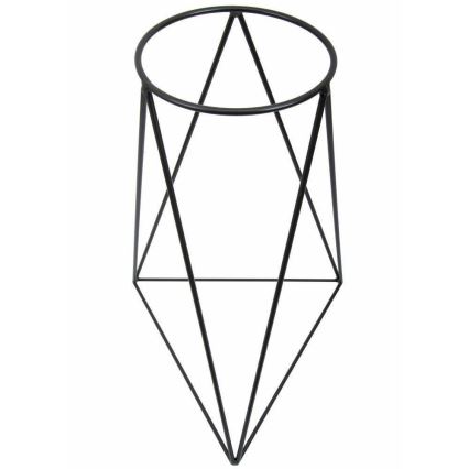 Стойка за саксия TRIANGL 40x45 см черен
