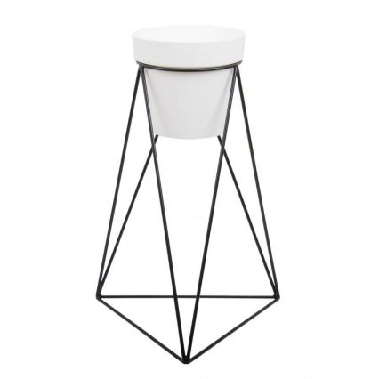 Стойка за саксия TRIANGL 60x45 см черен