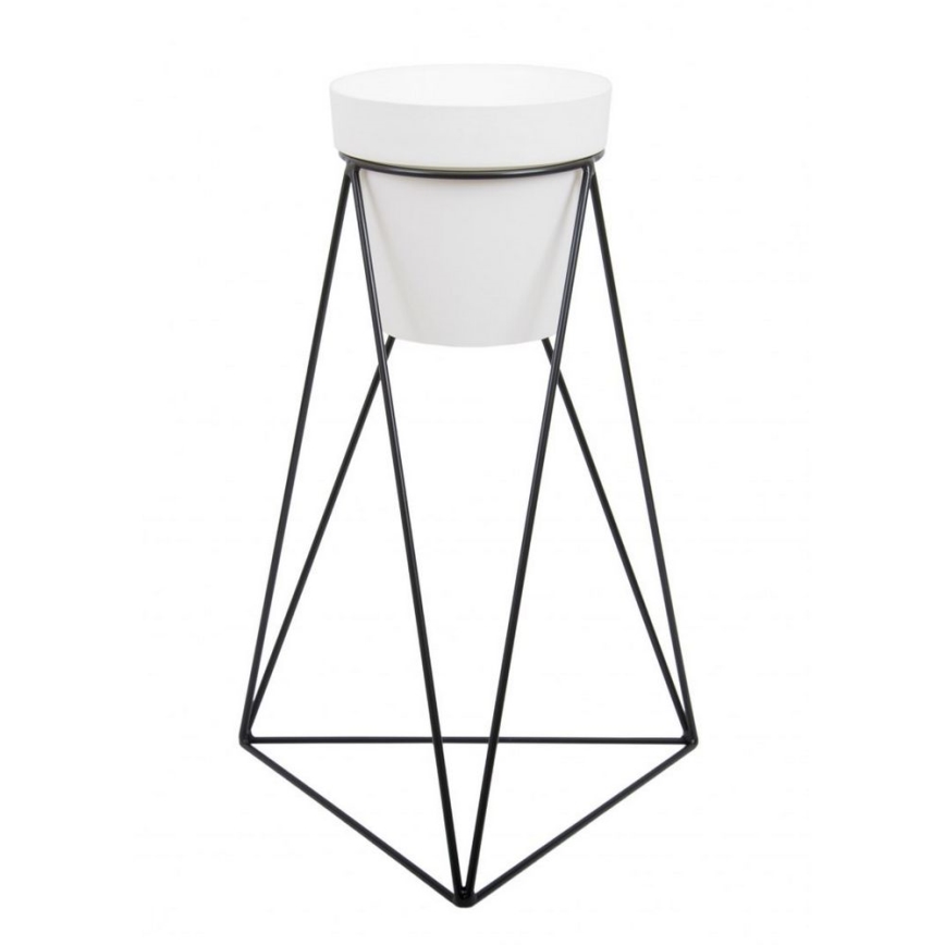 Стойка за саксия TRIANGL 60x45 см черен