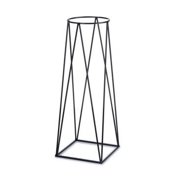 Стойка за саксия TRIANGL 80x30 см черна