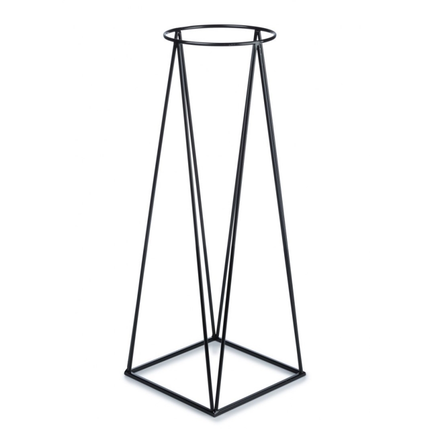 Стойка за саксия TRIANGL 80x30 см черна