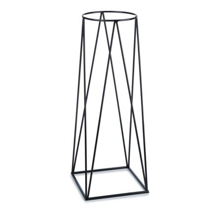 Стойка за саксия TRIANGL 80x30 см черна