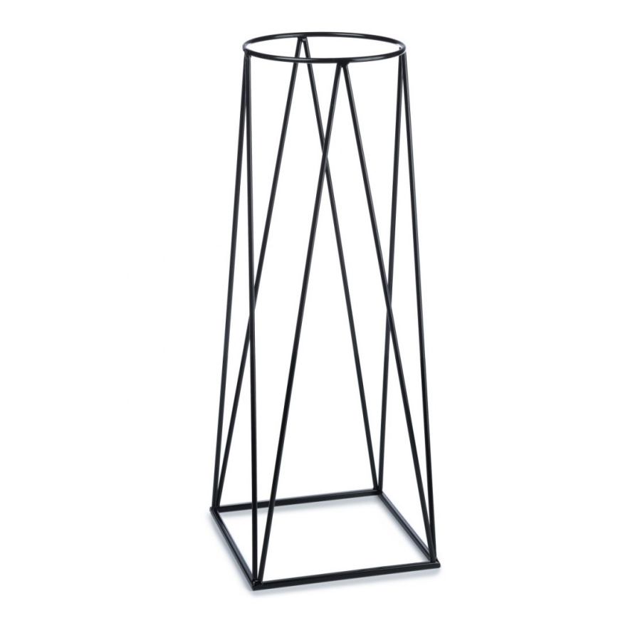 Стойка за саксия TRIANGL 80x30 см черна