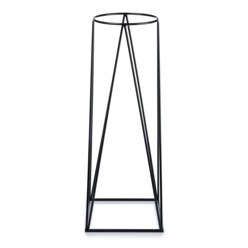 Стойка за саксия TRIANGL 80x30 см черна