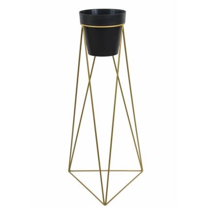 Стойка за саксия TRIANGL 90x50 см златист