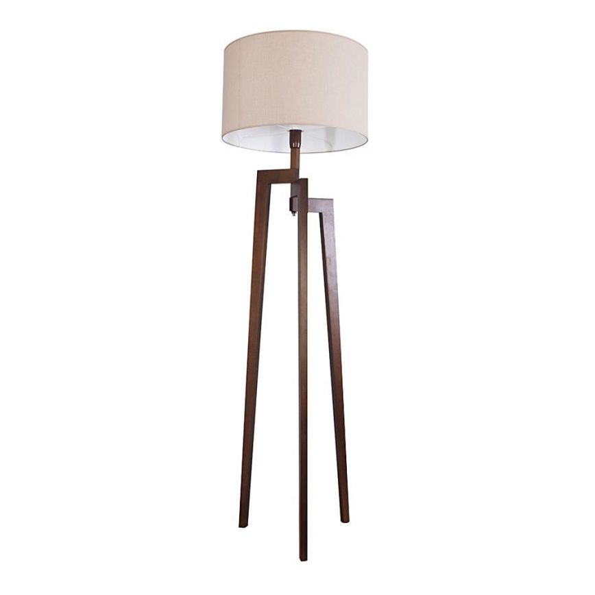 Стояща лампа TRION 1xE27/60W/230V бежова 171 cm