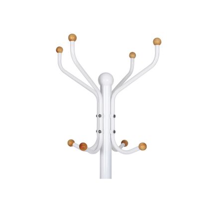 Стояща закачалка LINEA, бяла