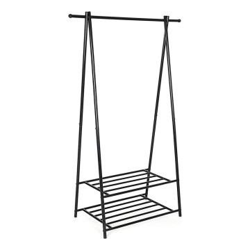 Стояща закачалка LINEA черна