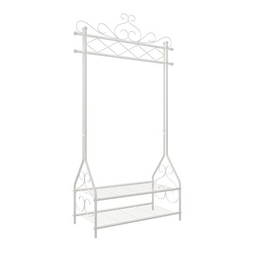 Стояща закачалка LINEA бяла