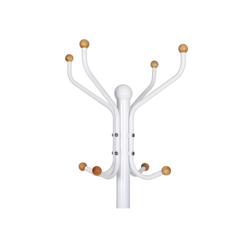 Стояща закачалка LINEA, бяла