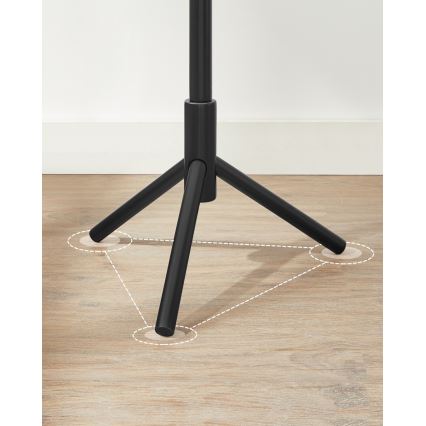 Стояща закачалка LINEA, черна