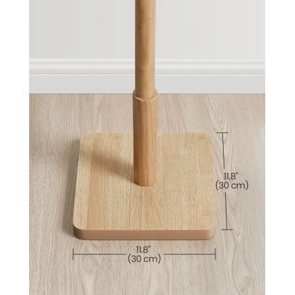 Стояща закачалка LINEA кафява