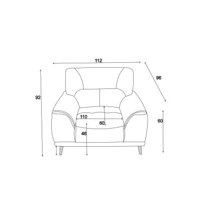 Столче LIVORNO черно