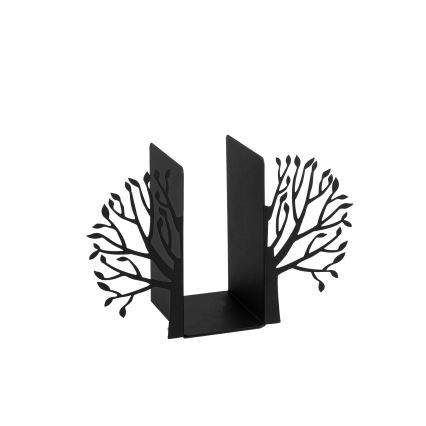 Стопер за книги 22x44 см черен